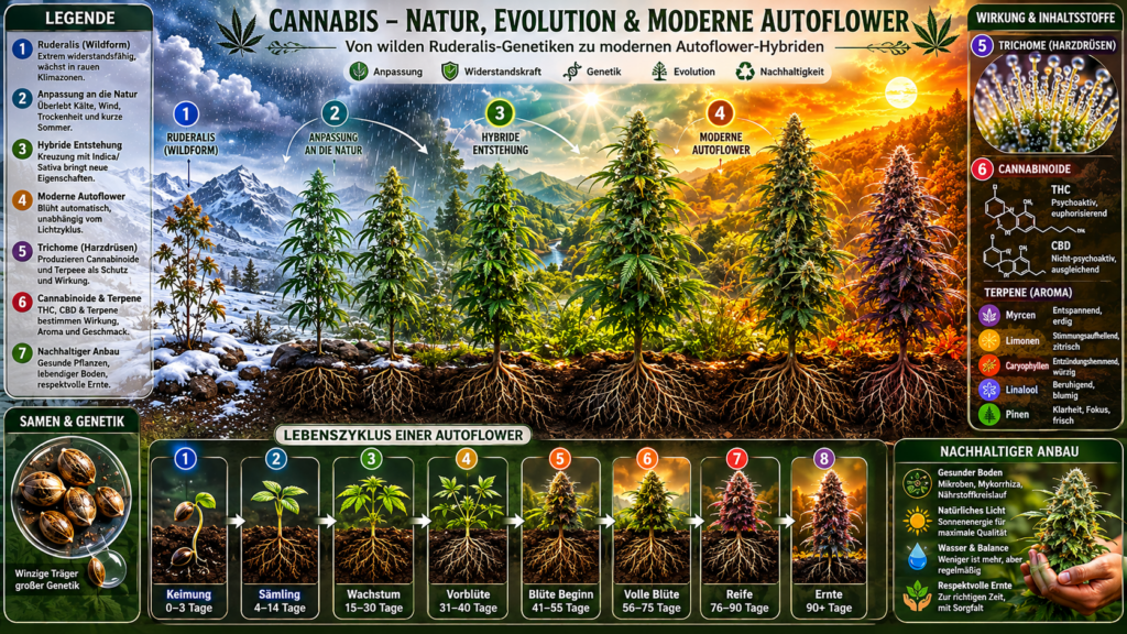 Sativa vs Indica vs Ruderalis