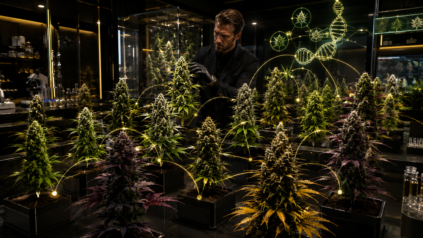 Cannabis Breeder Übersicht mit Genetik und Sortenprofilen